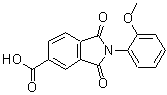 CAS#: 110768-14-4, 2-(2-Methoxyphenyl)-1,3-Dioxo-5-Isoindolinecarboxylic Acid