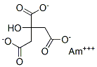 CAS 登录号：11078-88-9， 镅柠檬酸盐