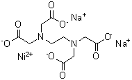 CAS#: 11079-07-5, Nickel(2+) Sodium 2,2',2'',2'''-(1,2-Ethanediyldinitrilo)Tetraacetate (1:2:1)
