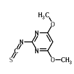 CAS 登录号：110860-38-3， 2-异硫氰酸基-4,6-二甲氧基嘧啶