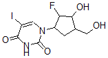 CAS 登录号：110864-93-2， 1-[2-氟-3-羟基-4-(羟基甲基)环戊基]-5-碘嘧啶-2,4-二酮