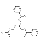 CAS 登录号：110874-22-1， 2-(乙酰氧基甲氧基)-1,3-丙烷二基二苯甲酸酯