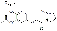 CAS 登录号：110882-08-1， [2-乙酰氧基-4-[(E)-3-氧代-3-(2-氧代吡咯烷-1-基)丙-1-烯基]苯基]乙酸酯