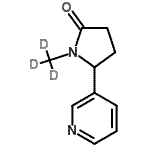 CAS#: 110952-70-0, 1-(<Sup>2</Sup>H<Sub>3</Sub>)Methyl-5-(3-Pyridinyl)-2-Pyrrolidinone