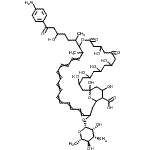 CAS#: 11096-49-4, 33-[(3-Amino-3,6-Dideoxy-beta-L-Mannopyranosyl)Oxy]-17-[7-(4-Aminophenyl)-5-Hydroxy-7-Oxo-2-Heptanyl]-1,3,5,7,9,13,37-Heptahydroxy-18-Methyl-11,15-Dioxo-16,39-Dioxabicyclo[33.3.1]Nonatriaconta-19,21,2 3,25,27,29,31-Heptaene-36-Carboxylic Acid