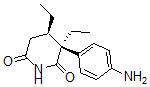CAS 登录号：110977-59-8， (3R,4R)-3-(4-氨基苯基)-3,4-二乙基哌啶-2,6-二酮