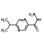 CAS 登录号：111035-38-2， 5-异丙基-2-吡嗪甲酰肼