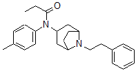 CAS#: 111261-85-9, N-(4-Methylphenyl)-N-[8-(2-Phenylethyl)-8-Azabicyclo[3.2.1]Octan-3-Yl]Propanamide