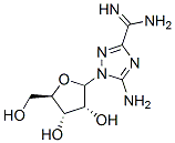 CAS 登录号：111379-66-9， 5-氨基-1-[(2R,3R,4S,5R)-3,4-二羟基-5-(羟基甲基)四氢呋喃-2-基]-1,2,4-三唑-3-甲脒盐酸盐