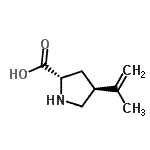 CAS 登录号：111466-57-0， (4S)-4-异丙烯基-L-脯氨酸