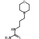 CAS 登录号：111538-46-6， 1-[3-(4-吗啉基)丙基]硫脲