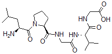 CAS 登录号：111583-50-7， 2-[[(2S)-2-[[2-[[(2S)-1-[(2S)-2-氨基-4-甲基戊酰基]吡咯烷-2-羰基]氨基]乙酰基]氨基]-3-甲基丁酰基]氨基]乙酸