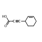 CAS#: 111598-97-1, 3-(2-Cyclohexen-1-Yl)-2-Propynoic Acid