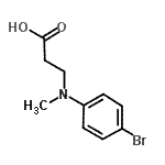 CAS 登录号：111606-79-2， N-(4-溴苯基)-N-甲基-beta-丙氨酸