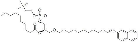 CAS#: 111621-45-5, 1-O-(12-(2-Naphthyl)Dodec-11-Enyl)-2-O-Decanoyl-Sn-Glycerol-3-Phosphocholine