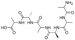 CAS 登录号：111652-29-0， 2-[[(2S)-2-[2-[[(2S)-2-[2-(2-氨基丙酰氨基)丙酰氨基]丙酰]氨基]丙酰氨基]丙酰]氨基]丙酸