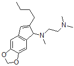 CAS#: 111676-86-9, 2-Butyl-1-(N-Methyl-N-(2-(N',N'-Dimethylamino)Ethyl)Amino)-5,6-Methylenedioxyindene