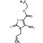 CAS#: 111698-89-6, Ethyl 3-Allyl-4-Amino-2-Thioxo-2,3-Dihydro-1,3-Thiazole-5-Carboxylate