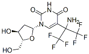 CAS 登录号:111712-54-0, 5-(2-氨基六氟丙-2-基)-2'-脱氧尿苷