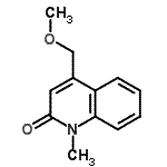CAS 登录号：111724-88-0， 4-(甲氧基甲基)-1-甲基-2(1H)-喹啉酮