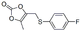 CAS#: 111738-35-3, 4-(4-Fluorophenyl)Thiomethyl-5-Methyl-1,3-Dioxol-2-One