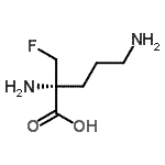 CAS 登录号：111766-96-2， 2-(氟甲基)-D-鸟氨酸