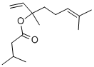 CAS#: 1118-27-0, 4,7-Dimethylocta-1,6-Dien-3-Yl 3-Methylbutanoate