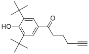 CAS 登录号：112018-00-5， 1-(3,5-二叔丁基-4-羟基苯基)己-5-炔-1-酮