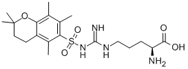 CAS#: 112160-37-9, N5-[[[(3,4-Dihydro-2,2,5,7,8-Pentamethyl-2H-1-Benzopyran-6-Yl)Sulfonyl]Amino]Iminomethyl]-L-Ornithine