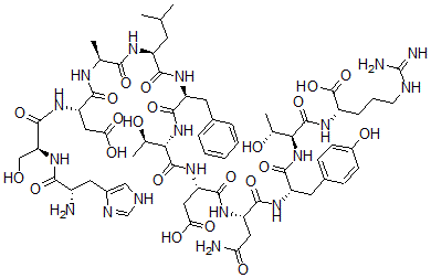 CAS 登录号：112160-96-0， 血管活性肠肽(1-12)