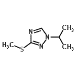 CAS#: 112390-30-4, 1-Isopropyl-3-(Methylsulfanyl)-1H-1,2,4-Triazole