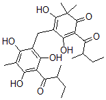 CAS#: 112663-70-4, 3,5-Dihydroxy-6,6-Dimethyl-2-(2-Methylbutanoyl)-4-[[2,4,6-Trihydroxy-3-Methyl-5-(2-Methylbutanoyl)Phenyl]Methyl]Cyclohexa-2,4-Dien-1-One