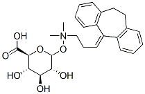 CAS#: 112806-33-4, 3-(10,11-Dihydro-5H-Dibenzo(a,d)Cyclohepten-5-Ylidene)-N-beta-D-Glucopyranuronosyl-N,N-Dimethyl-1-Propanaminium Hydroxide Inner Salt