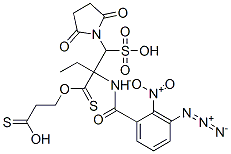 CAS#: 112820-42-5, Sodium 1-[3-[2-[(5-Azido-2-Nitrobenzoyl)Amino]Ethyldisulfanyl]Propanoyloxy]-2,5-Dioxopyrrolidine-3-Sulfonate