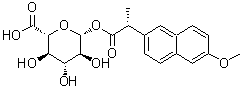CAS#: 112828-15-6, 1-O-[(2R)-2-(6-Methoxy-2-Naphthyl)Propanoyl]-beta-L-Glucopyranuronic Acid
