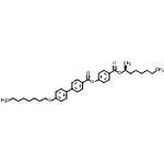 CAS#: 112901-67-4, 4-{[(2S)-2-Octanyloxy]Carbonyl}Phenyl 4'-(Octyloxy)-4-Biphenylcarboxylate