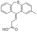 CAS 登录号：112930-60-6， (3E)-3-(2-甲基-6H-苯并[c][1]苯并硫杂卓-11-亚基)丙酸