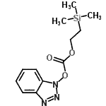 CAS#: 113306-55-1, 1-({[2-(Trimethylsilyl)Ethoxy]Carbonyl}Oxy)-1H-Benzotriazole