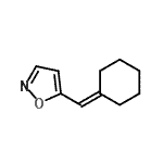 CAS#: 113352-01-5, 5-(Cyclohexylidenemethyl)-1,2-Oxazole