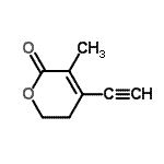 CAS#: 113490-30-5, 4-Ethynyl-3-Methyl-5,6-Dihydro-2H-Pyran-2-One