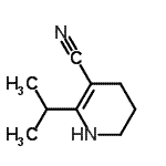 CAS#: 113518-37-9, 2-Isopropyl-1,4,5,6-Tetrahydro-3-Pyridinecarbonitrile