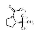 CAS 登录号：113557-10-1， 1-[(2S)-2-(2-羟基-2-丙基)-1-吡咯烷基]乙酮