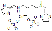 CAS#: 113634-10-9, Copper N,N'-Bis(Imidazol-2-Ylidenemethyl)Butane-1,4-Diamine Diperchlorate