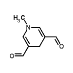 CAS#: 113737-62-5, 1-Methyl-1,4-Dihydro-3,5-Pyridinedicarbaldehyde