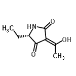 CAS#: 113757-65-6, (3Z,5S)-5-Ethyl-3-(1-Hydroxyethylidene)-2,4-Pyrrolidinedione