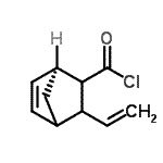 CAS 登录号：113773-86-7， (1S)-3-乙烯基双环[2.2.1]庚-5-烯-2-甲酰氯