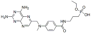CAS#: 113811-51-1, 3-[[4-[(2,4-Diaminopteridin-6-Yl)Methyl-Methyl-Amino]Benzoyl]Amino]Propyl-Ethoxy-Phosphinic Acid