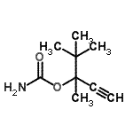 CAS#: 113895-42-4, 3,4,4-Trimethyl-1-Pentyn-3-Yl Carbamate