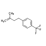 CAS 登录号：113947-86-7， 1-(3-甲基-3-丁烯-1-基)-4-(三氟甲基)苯