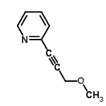 CAS#: 113985-43-6, 2-(3-Methoxy-1-Propyn-1-Yl)Pyridine